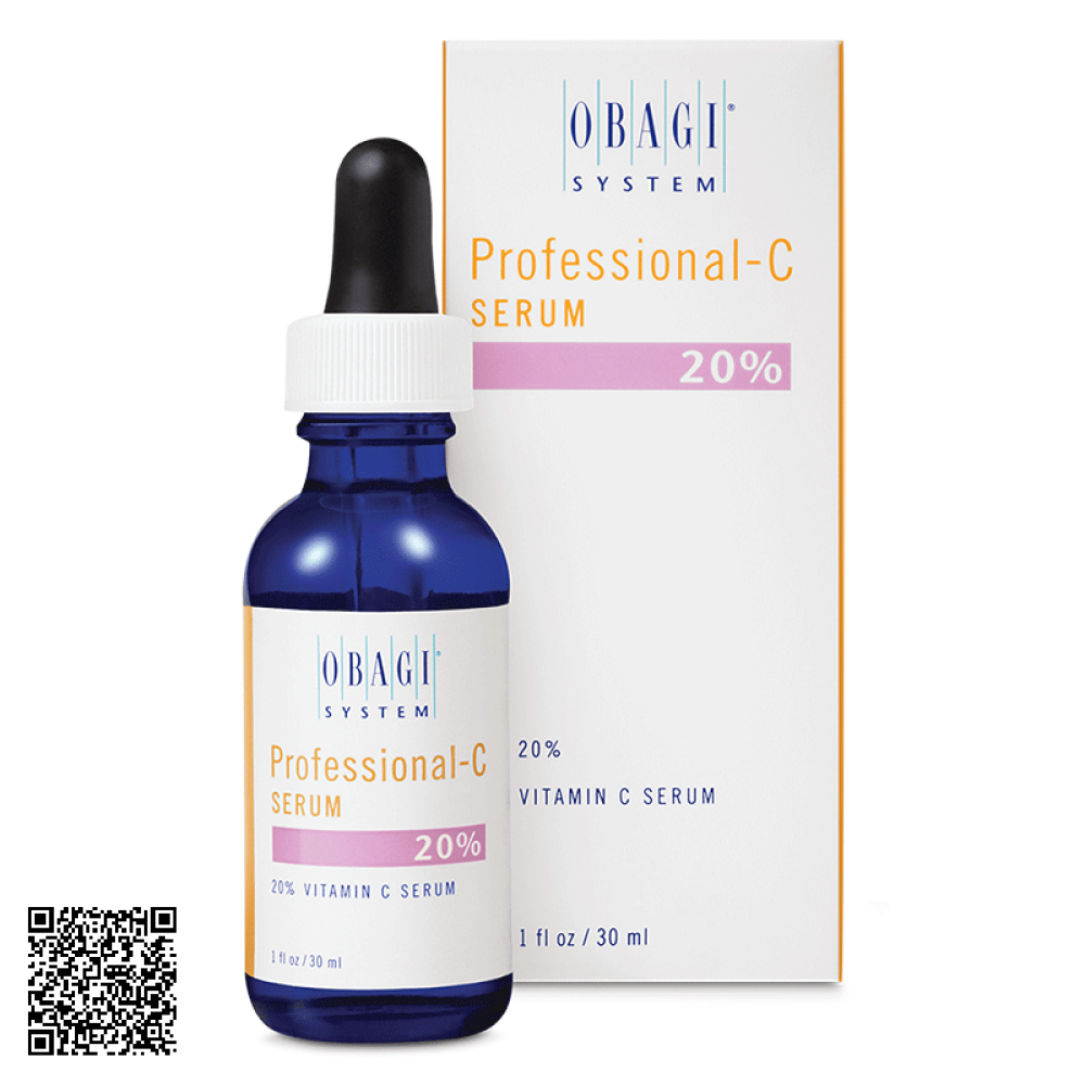 Serum Professional-C Serum 20% Obagi Mờ Nám, Hỗ Trợ Làm Chậm Quá Trình Lão Hoá 30ml Mỹ