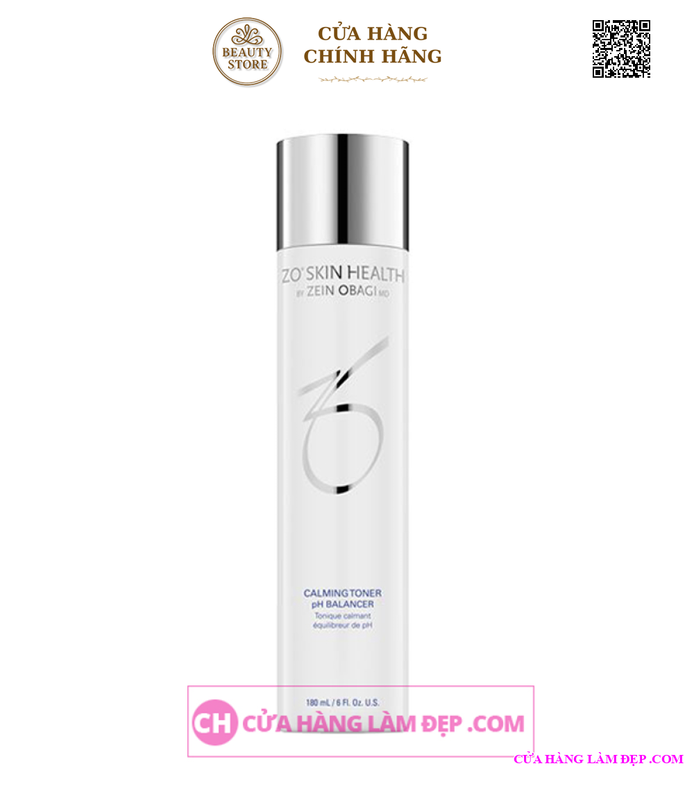 Nước hoa hồng ZO Skin Health Calming Toner pH Balancer 180ml