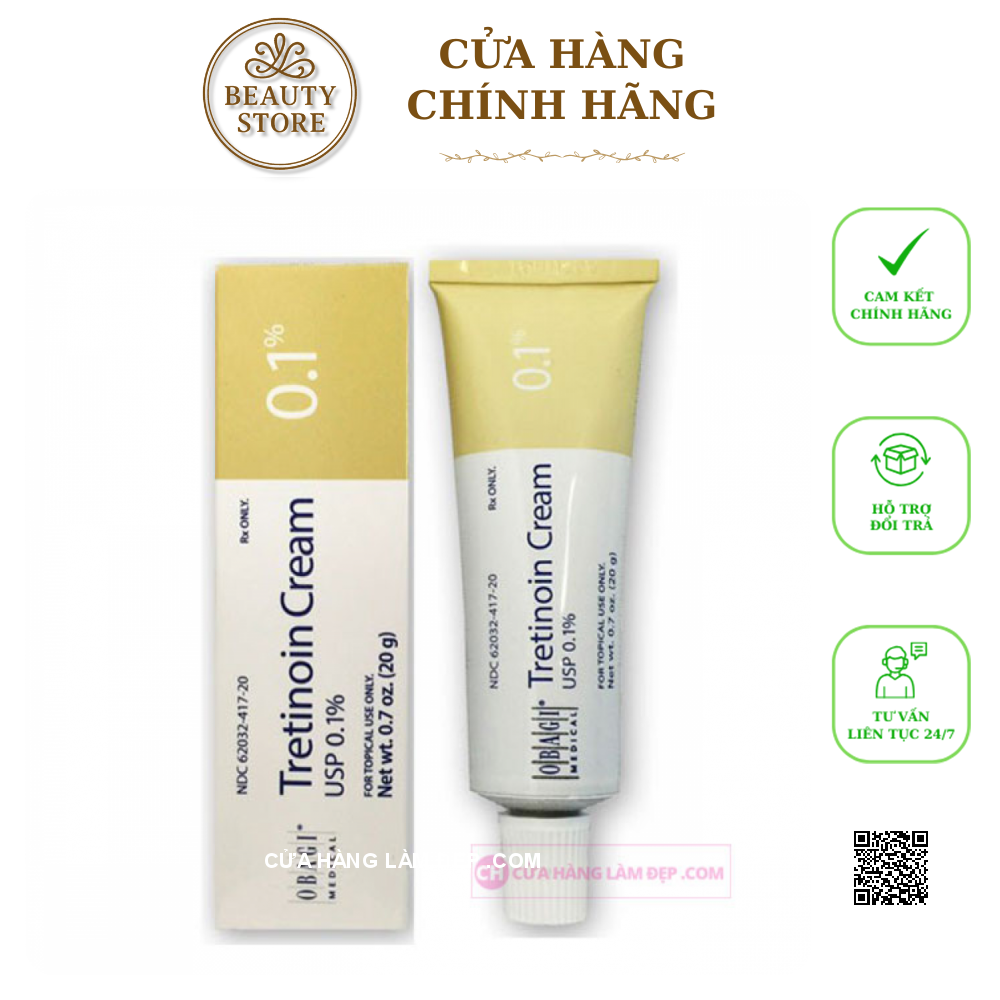 Kem Giảm Mụn Obagi Cream USP 0.1%