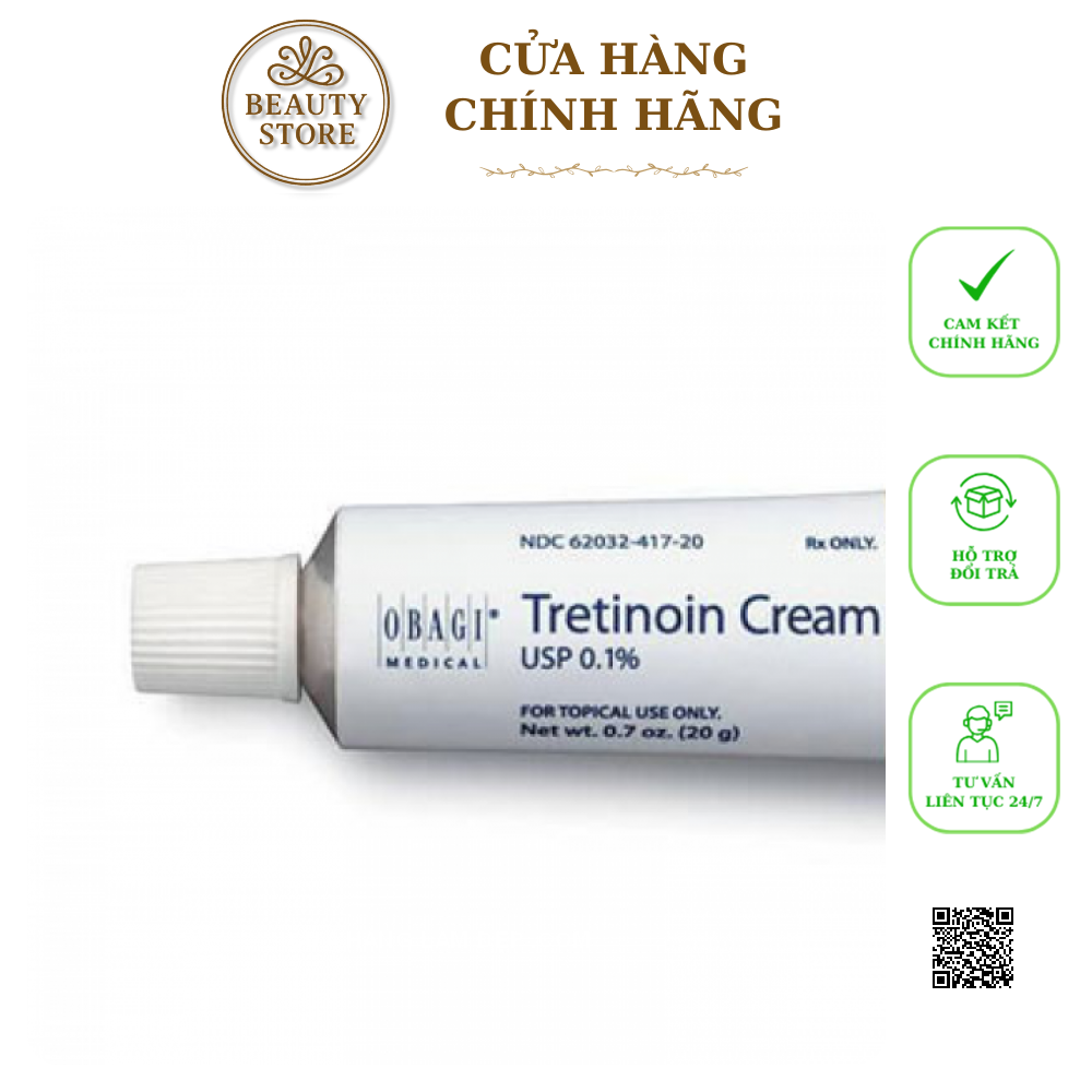 Kem Giảm Mụn Obagi Cream USP 0.1%