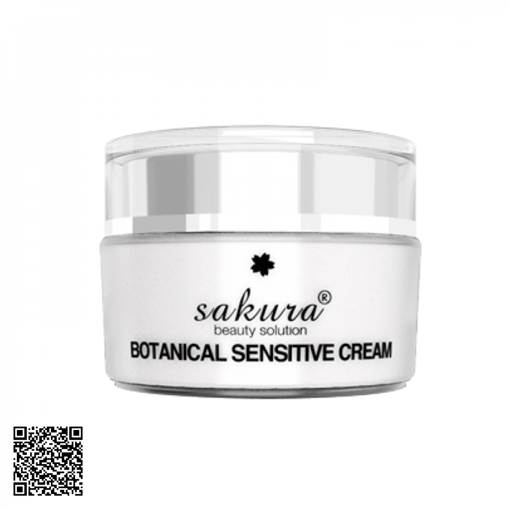 Kem Dưỡng Trắng Da Cho Da Nhạy Cảm Sakura Botanical Sensitive Cream