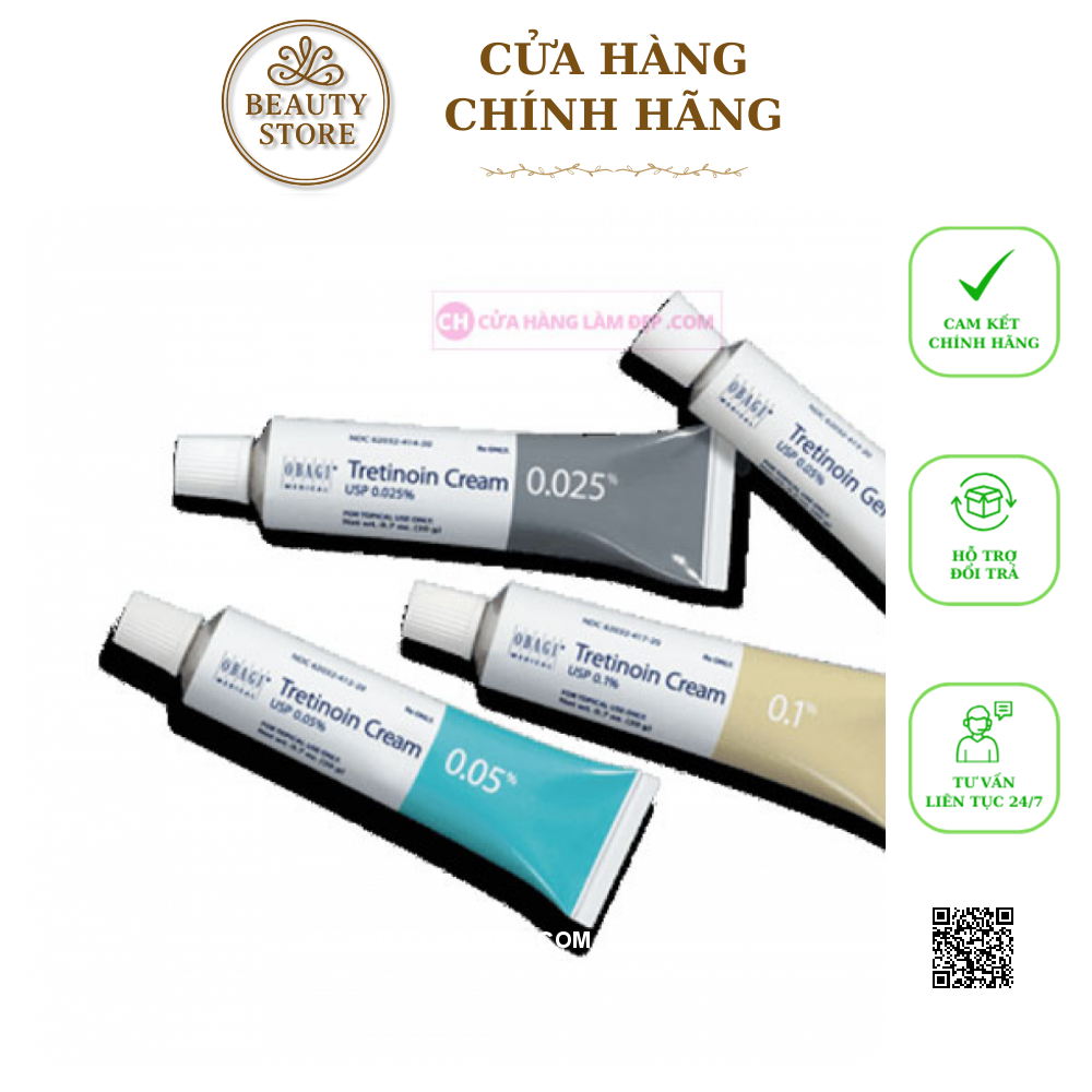 Kem Giảm Mụn, Làm Sáng Da Obagi T.R.E Cream USP 0.05%