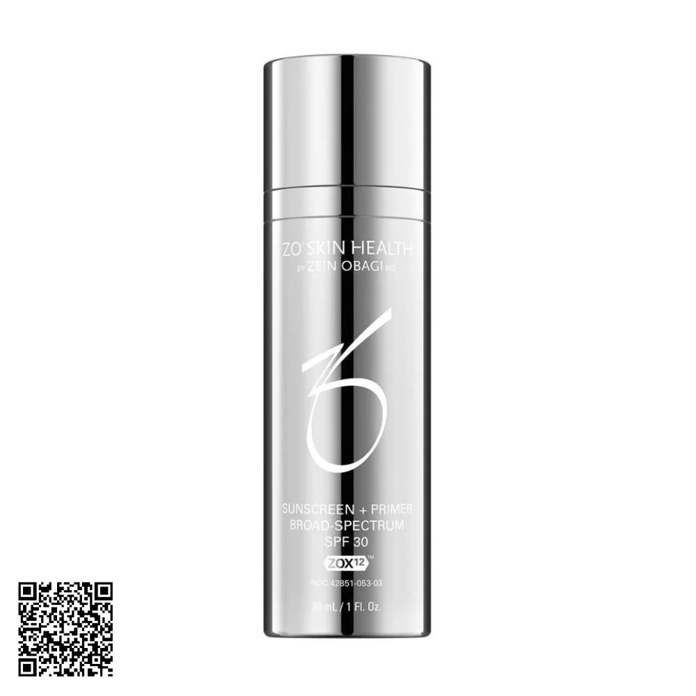 ZO Skin Health Sunscreen + Primer Broad-Spectrum Kem Chống Nắng SPF30 Từ Mỹ 30ml