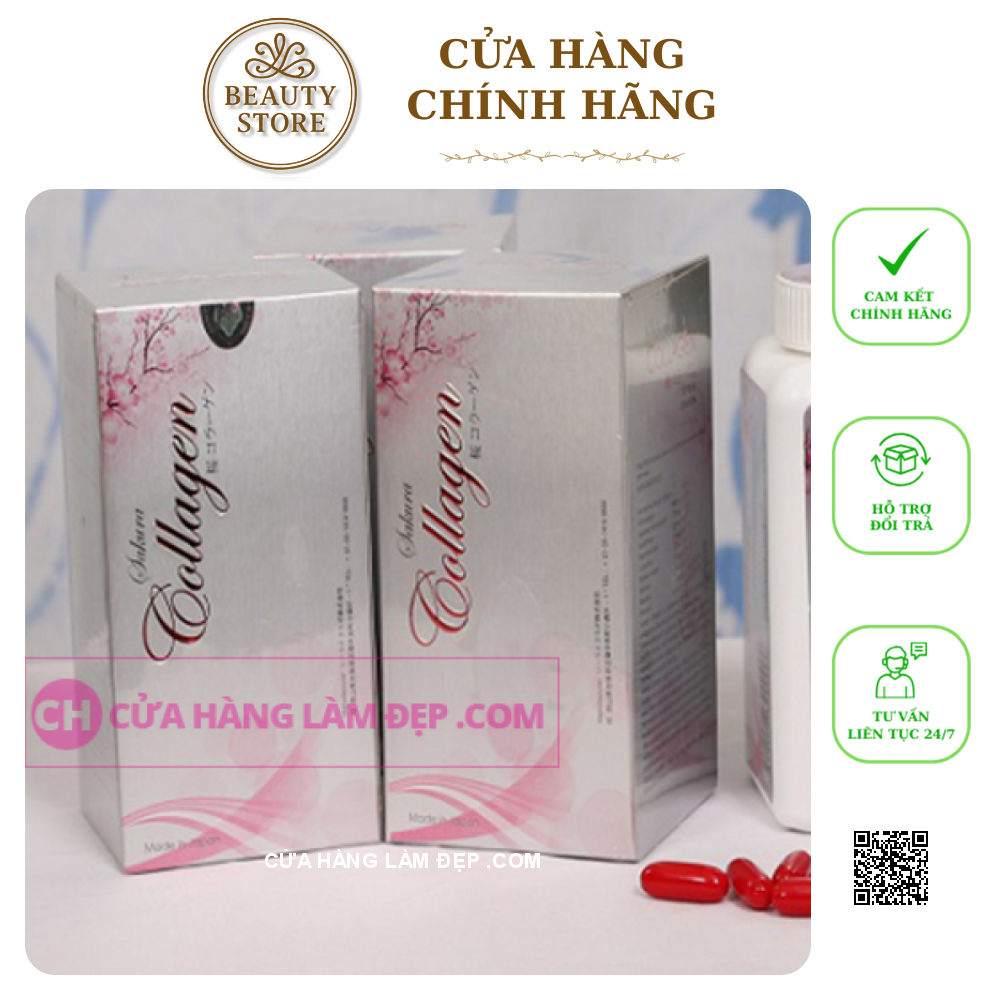 Viên Uống Collagen Sakura Nhật Bản 120 viên