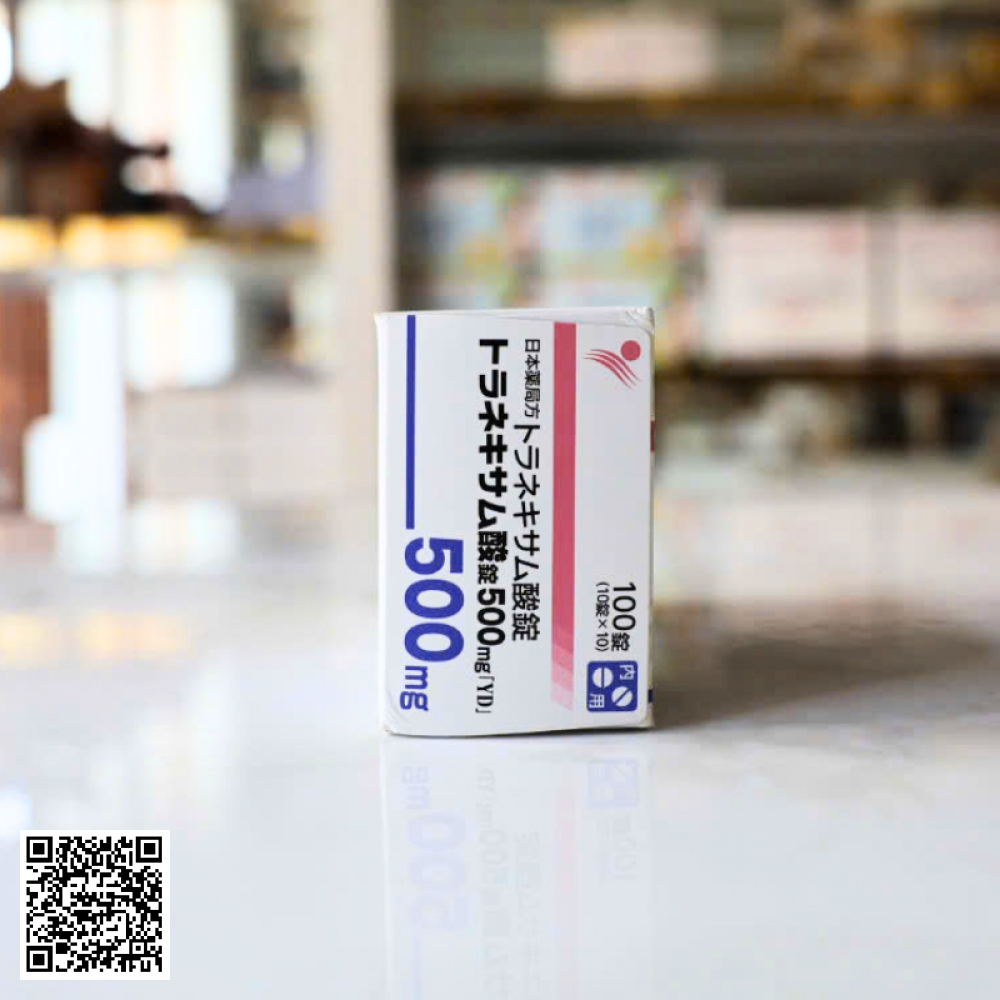 Viên Uống Trắng Da Mờ Nám Transamin 500mg Nhật Bản (Hộp 100 Viên)