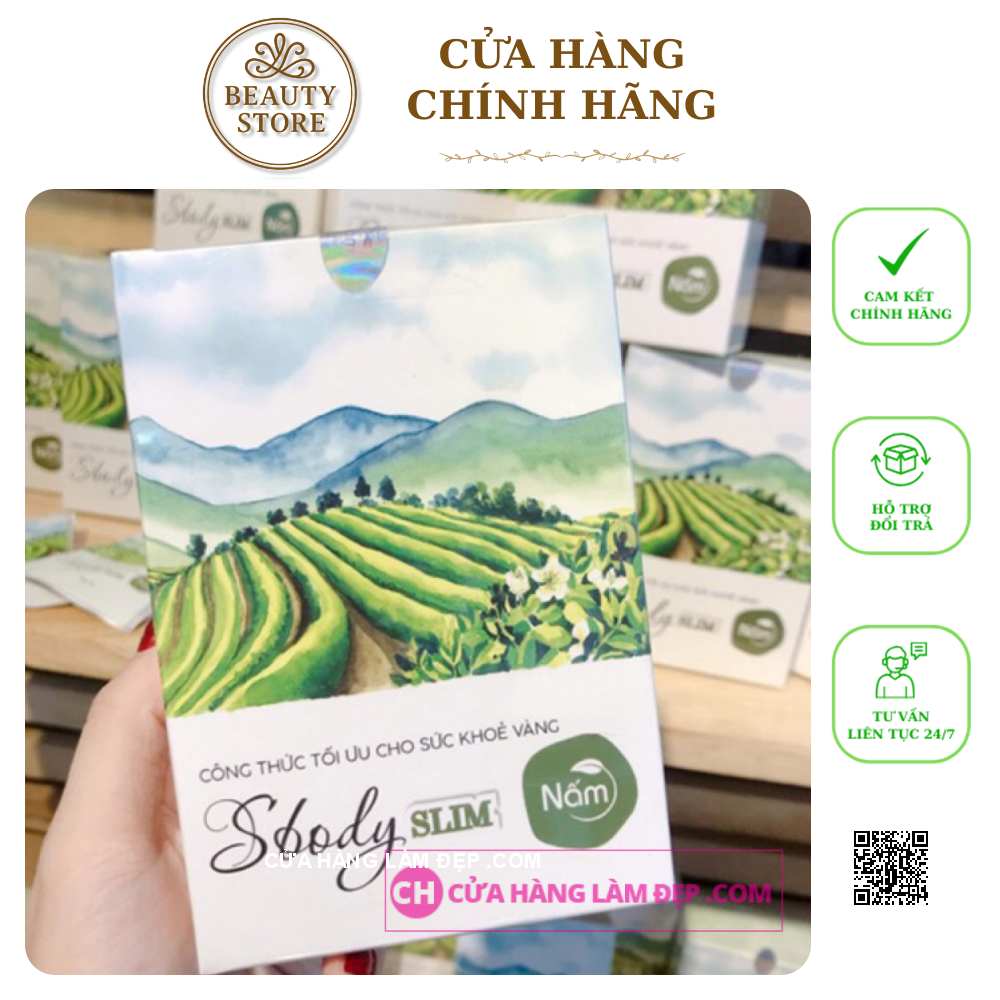 Viên Uống Giảm Cân Nấm Sbody Slim Mẫu Mới 2019