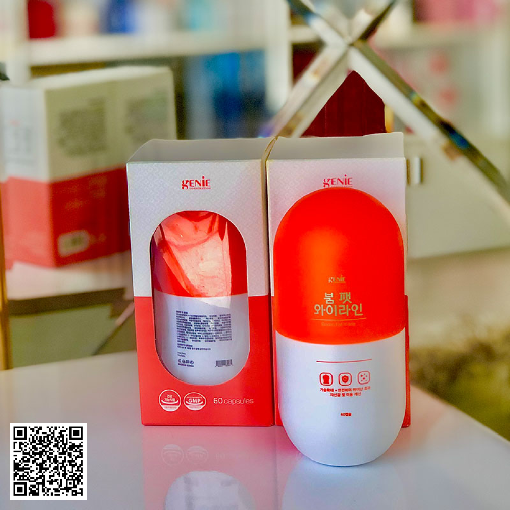 Viên Uống Boom Fat Yline Genie Nở Ngực Của Hàn Quốc 60 Viên