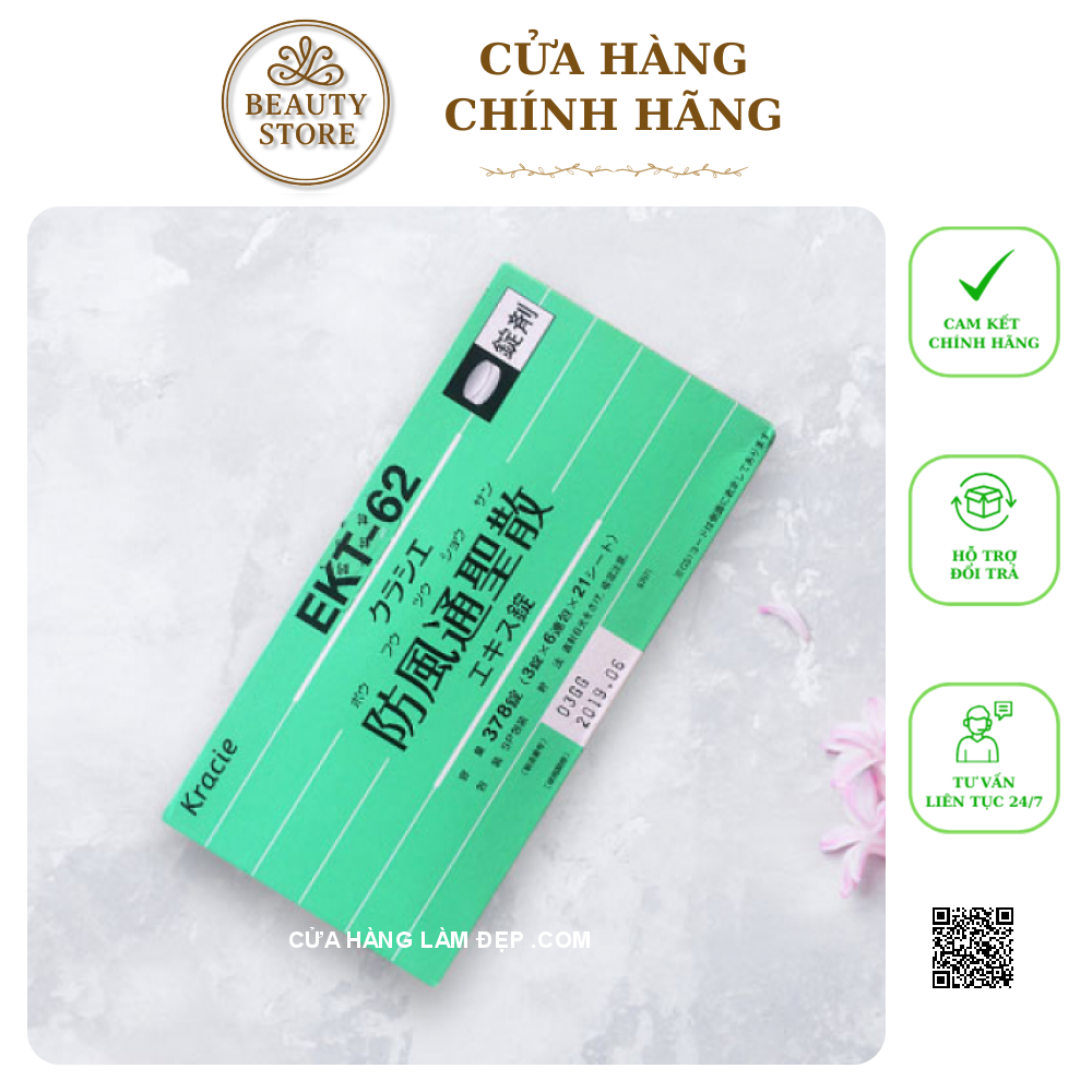 Viên uống giảm cân Kracie EKT-62 Nhật Bản 378 viên