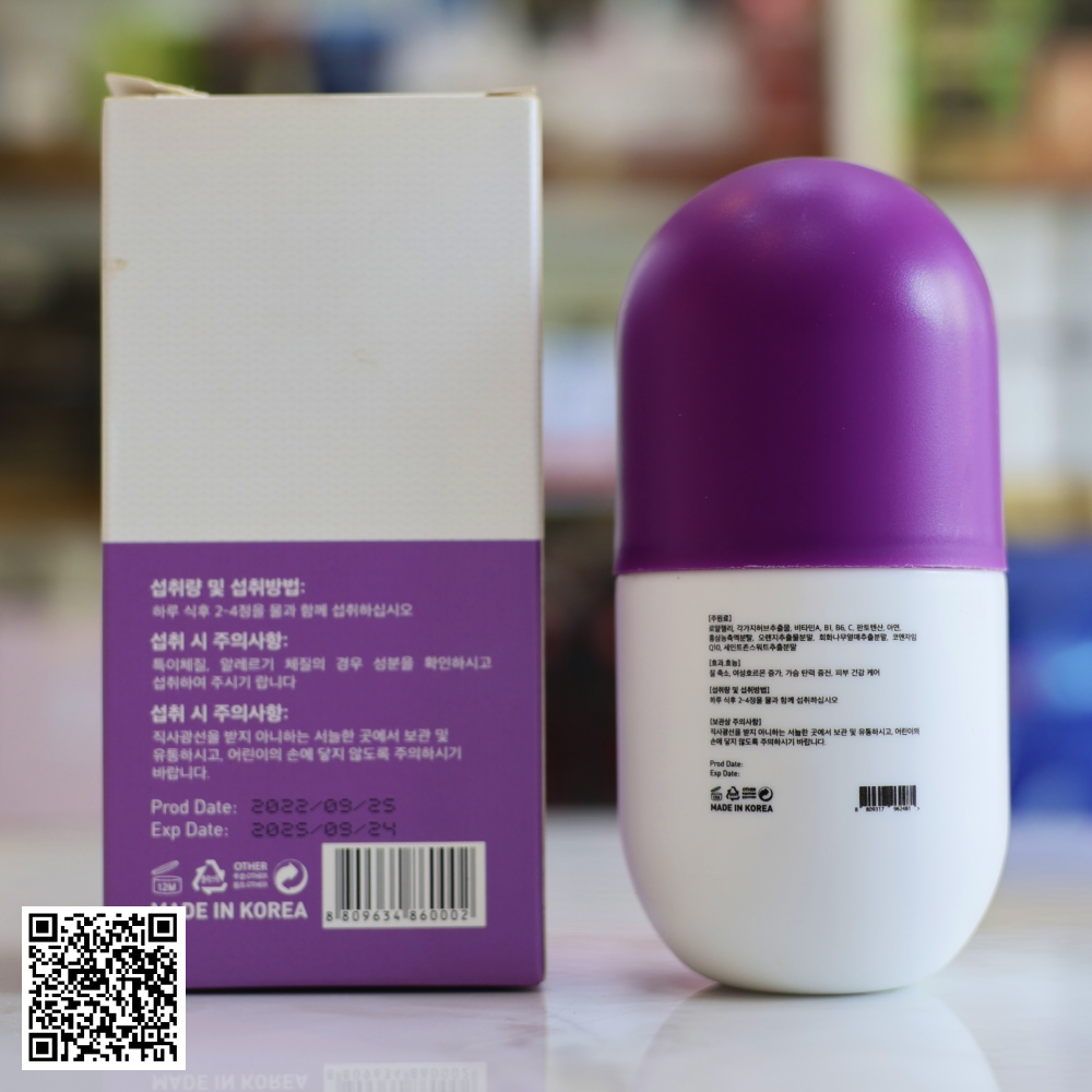 Viên Uống 20yrs Forever Genie Se Khít Vùng Kín 60 Viên Hàn Quốc