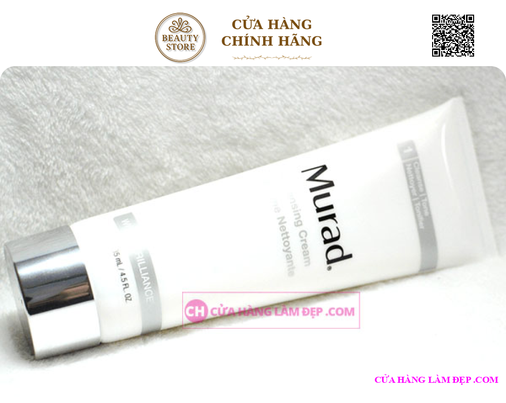 Kem Rửa Mặt Làm Trắng Sáng Da Murad Cleansing Cream White Brilliance