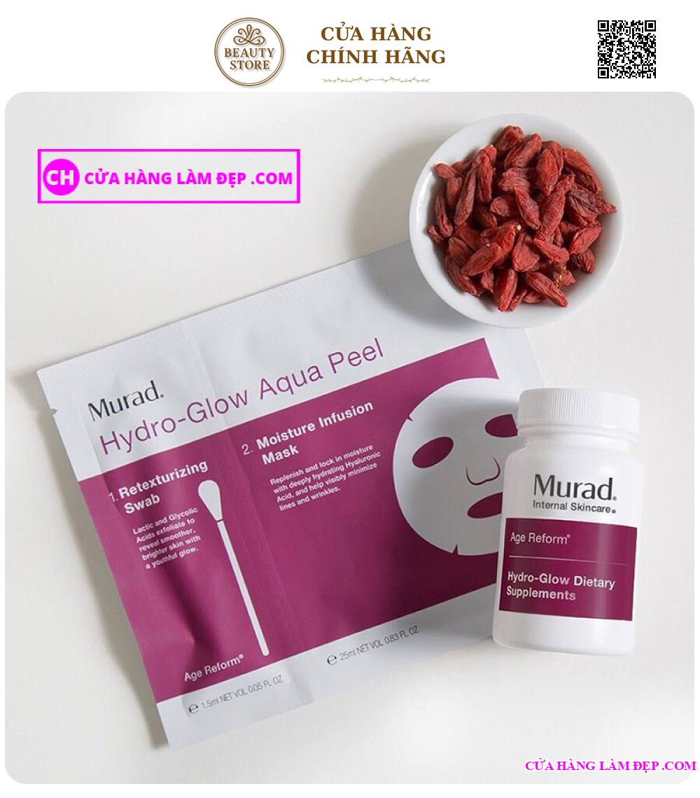 Viên uống ngậm nước Hydro-Glow Dietary Supplements