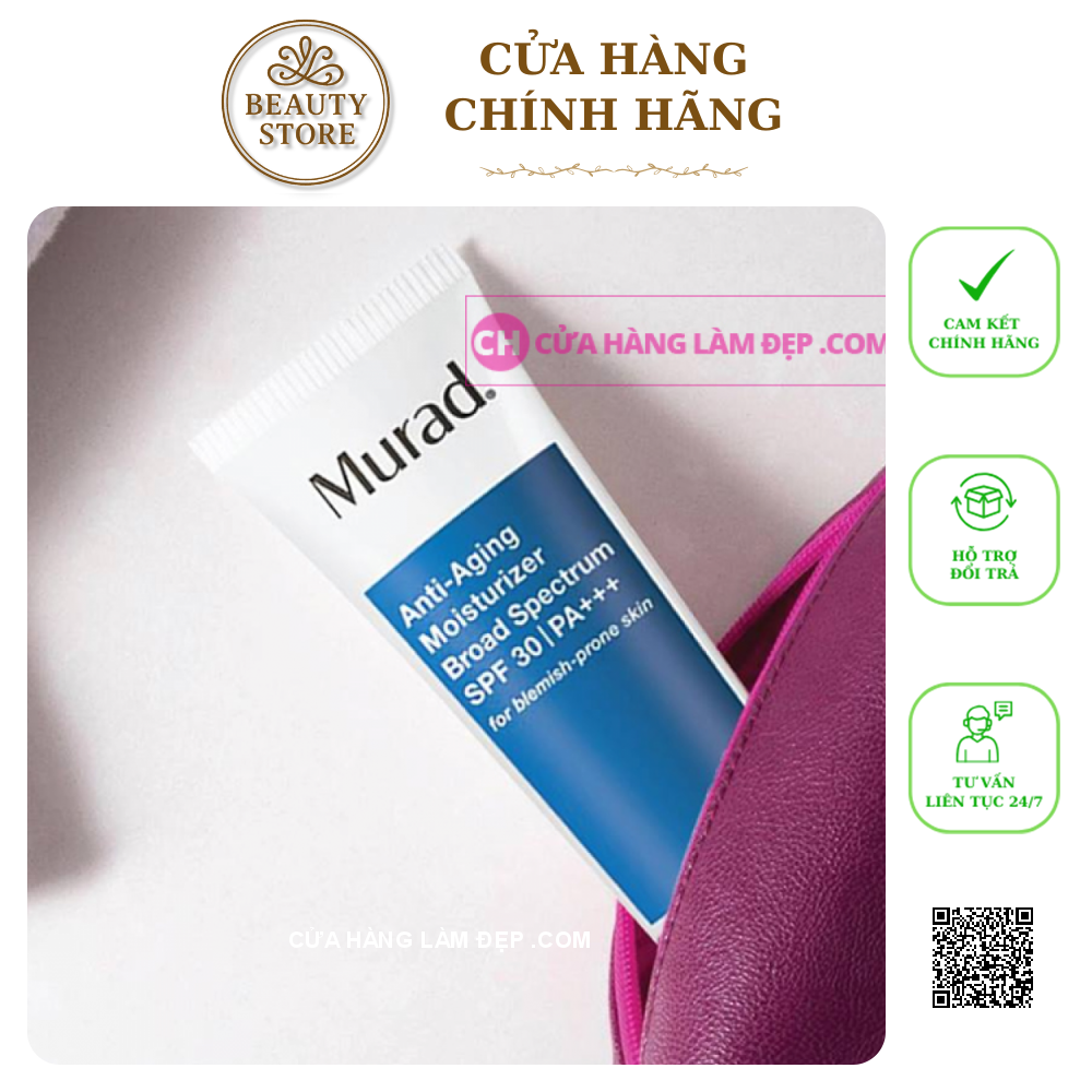 Kem Dưỡng Chống Nắng Dành Cho Da Dầu - Lão Hóa Murad Anti-Aging Moisturizer Broad Spectrum SPF 30 PA+++