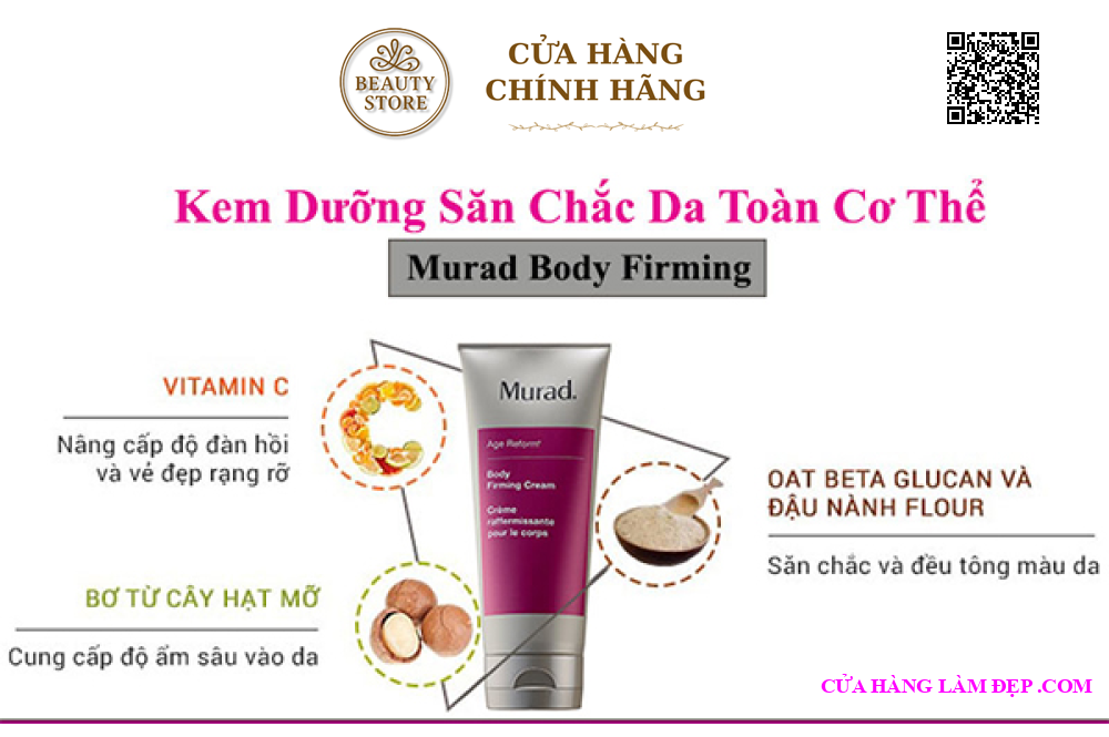 Kem Dưỡng Săn Chắc Da Toàn Thân Murad Body Firming Cream