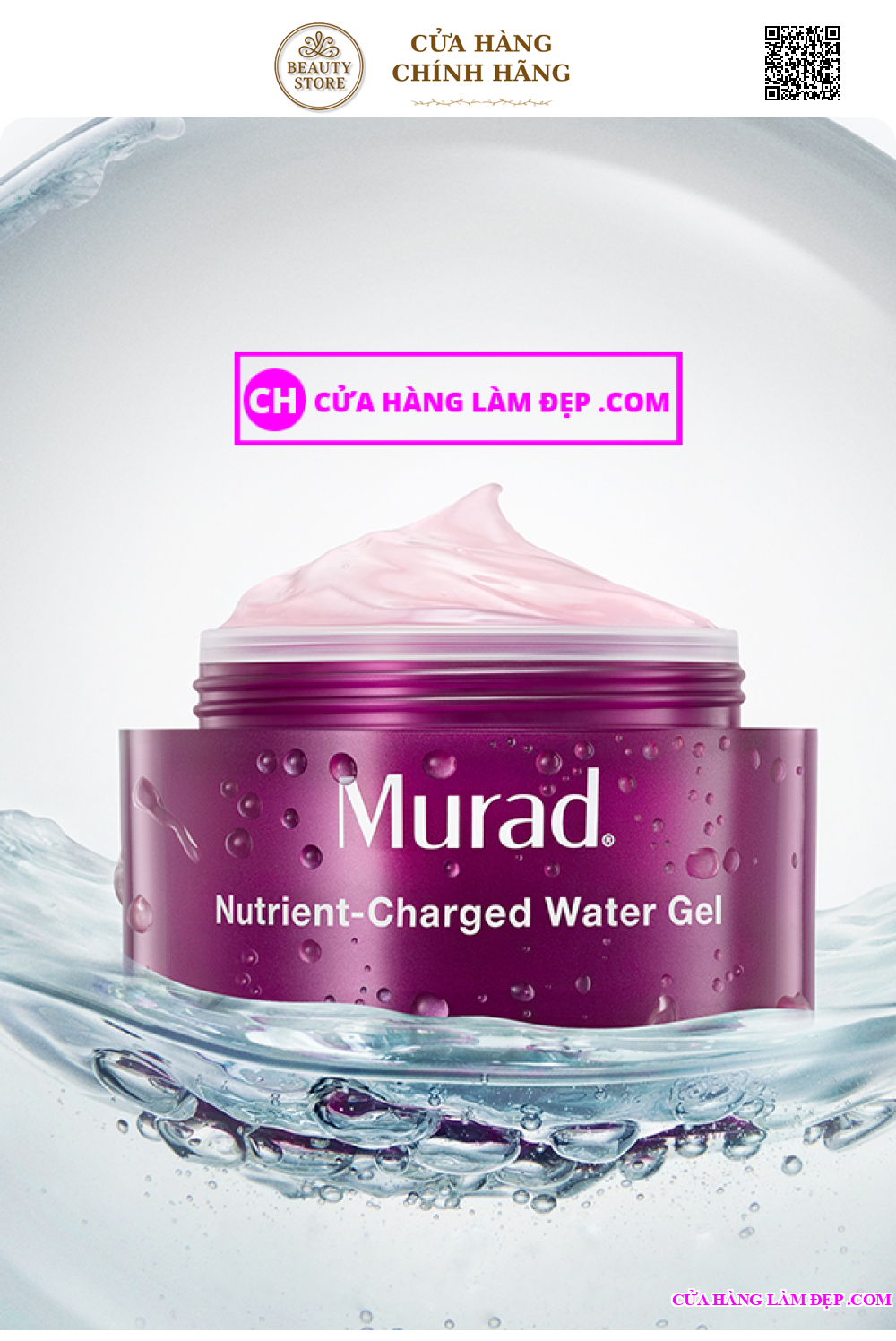 Gel sạc nước dinh dưỡng Nutrient-Charged Water Gel