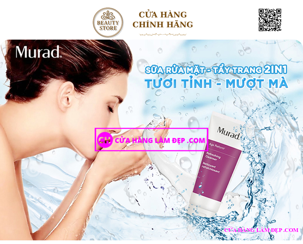 Sữa rửa mặt và tẩy trang Refreshing Cleanser