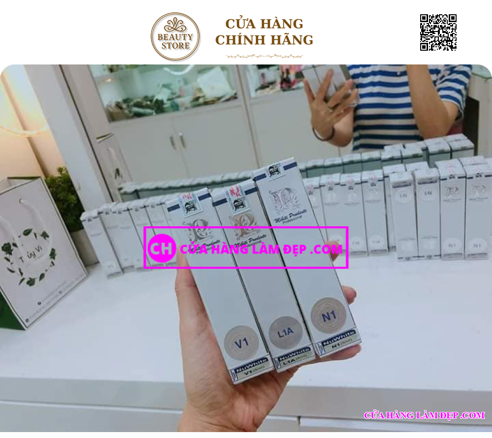 Kem Mờ Thâm Môi Mibiti Prudente Nuwhite L1A