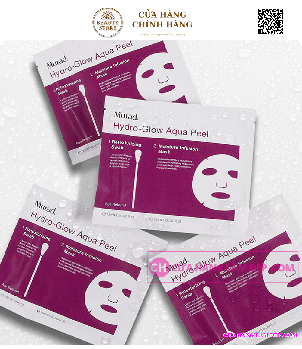 Mặt Nạ Kích Ẩm Hồi Sinh Da Murad Hydro-Glow Aqua Peel