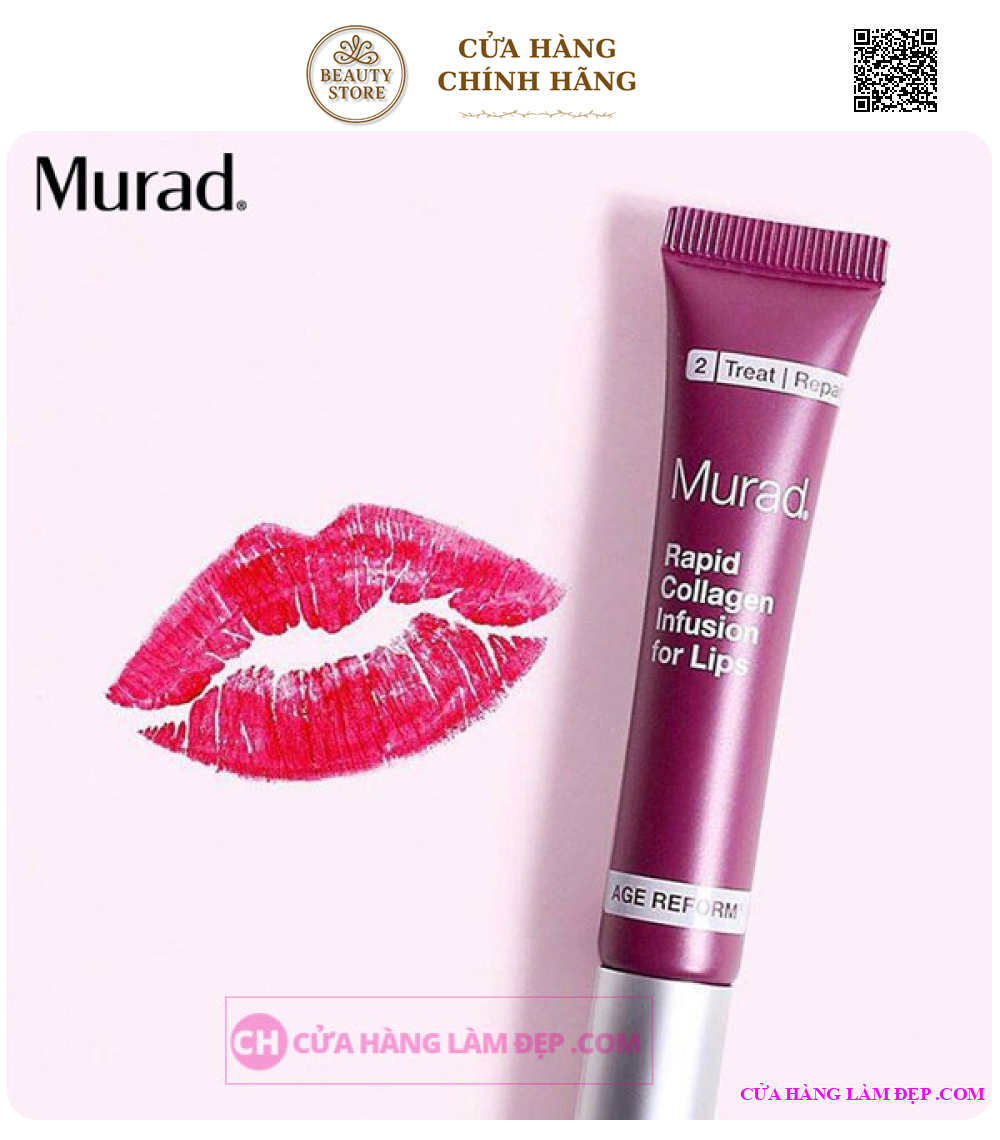 Serum dưỡng môi Collagen Murad Rapid Collagen Infusion For Lips