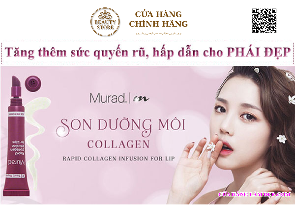 Serum dưỡng môi Collagen Murad Rapid Collagen Infusion For Lips