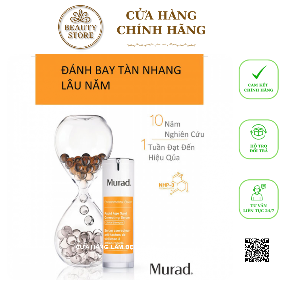 Serum Mờ Thâm Nám Murad Rapid Ane Spot Correcting Serum