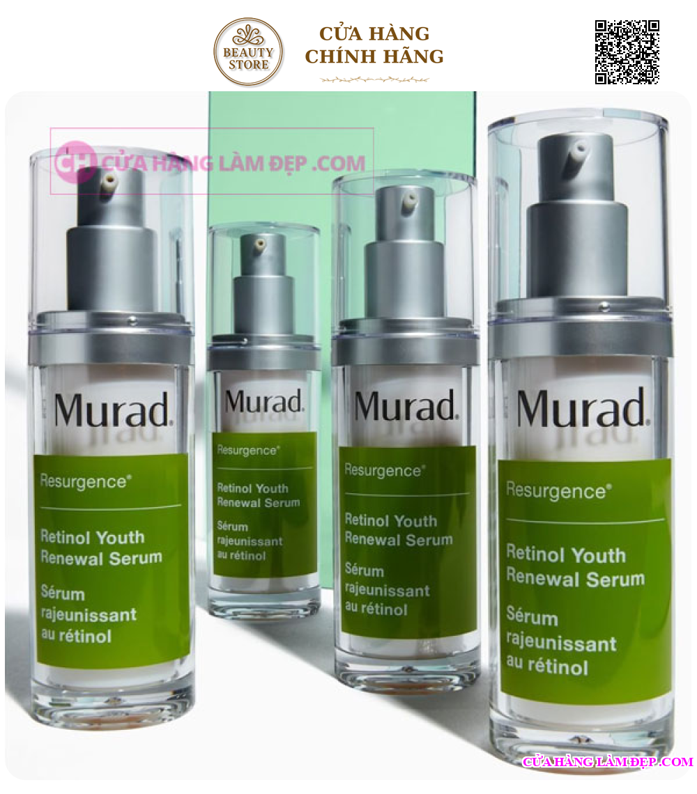 Tinh Chất Tái Tạo Và Trẻ Hóa Da Murad Resurgence Retinol Youth Renewal Serum 30ml
