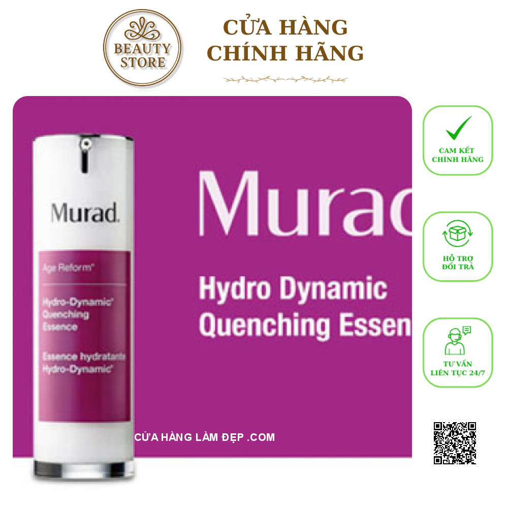 Tinh Chất Căng Mượt Da, Dưỡng Ẩm Murad Hydro-Dynamic Quenching Essence