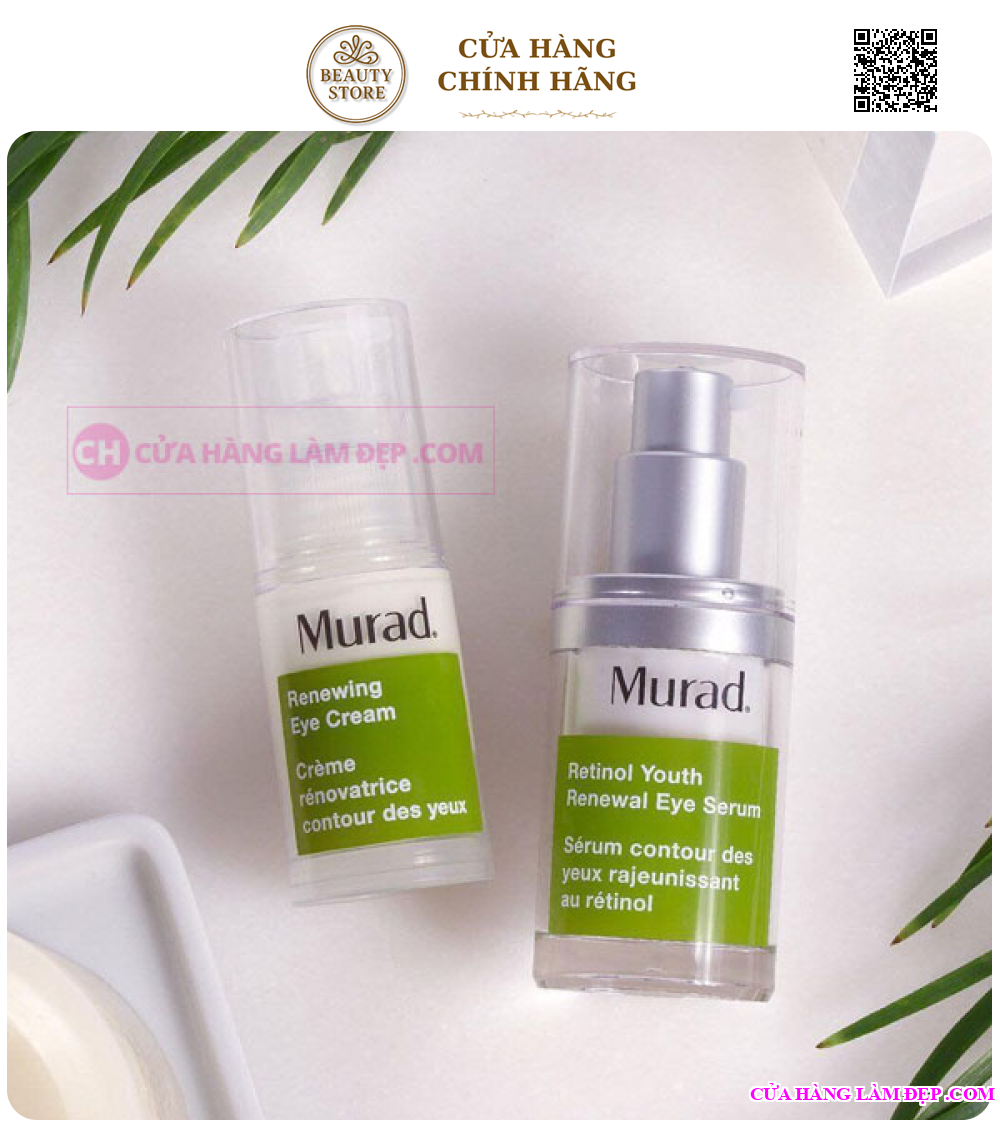 Serum Xoá Nhăn Và Quầng Thâm Vùng Mắt Murad Retinol Youth Renewal Eye Serum