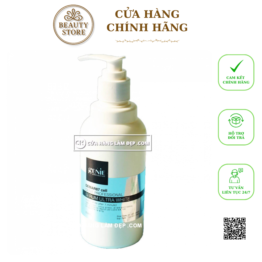 Serum Kích Trắng Body Genie Demar87 Cell Profressional Serum Ultra White