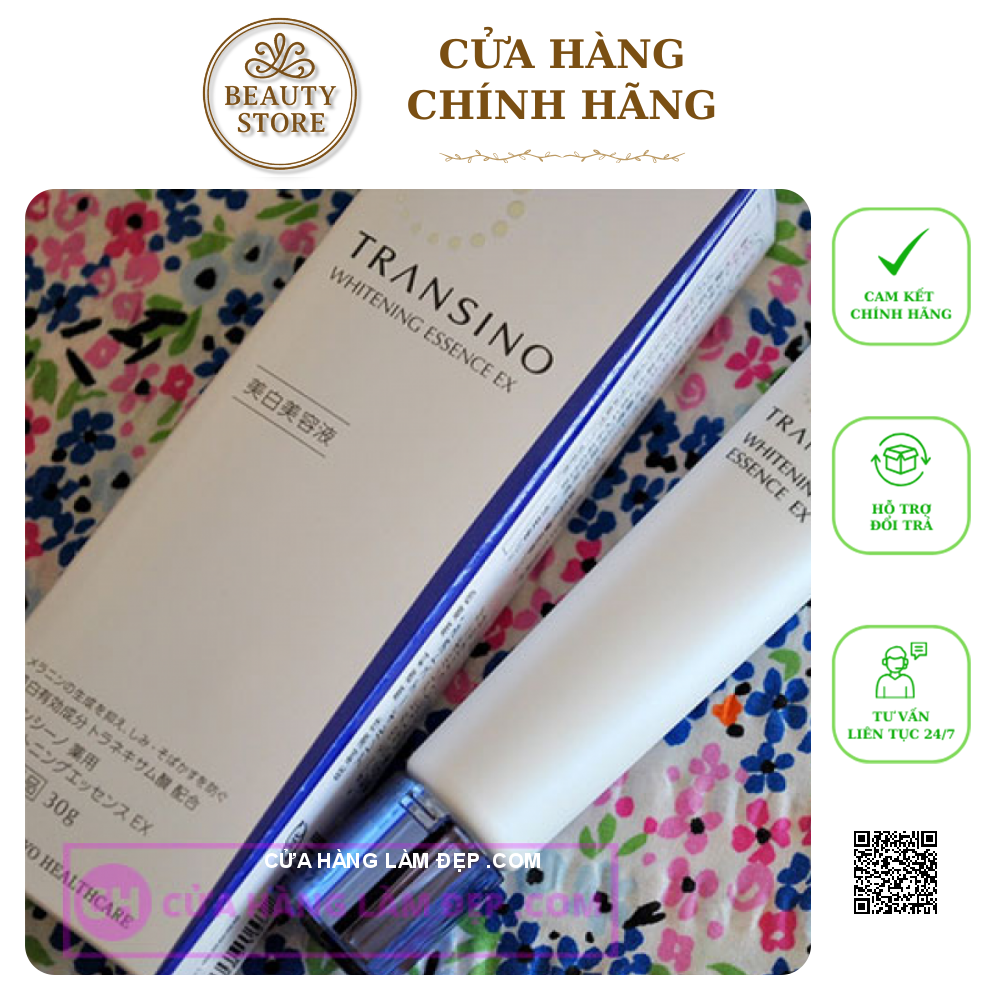 Kem Mờ Nám, Trắng Da Transino Whitening Essence Ex 30g