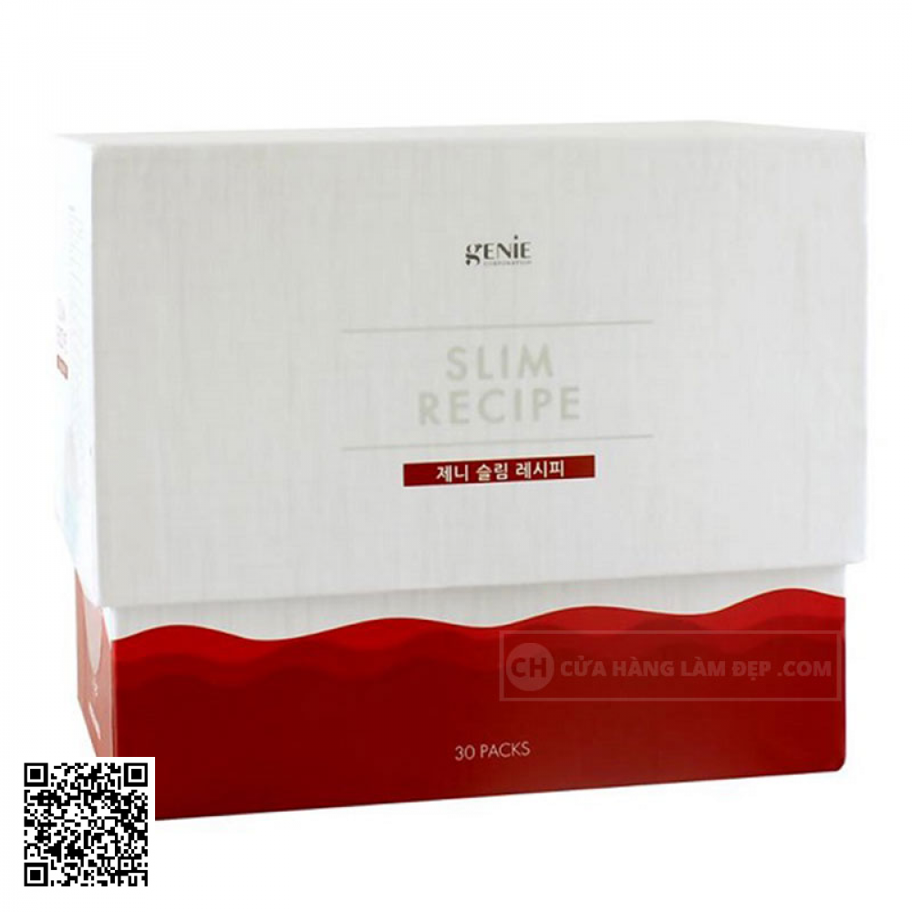 Viên Uống Giảm Cân Genie Slim Recipe mẫu mới 2019