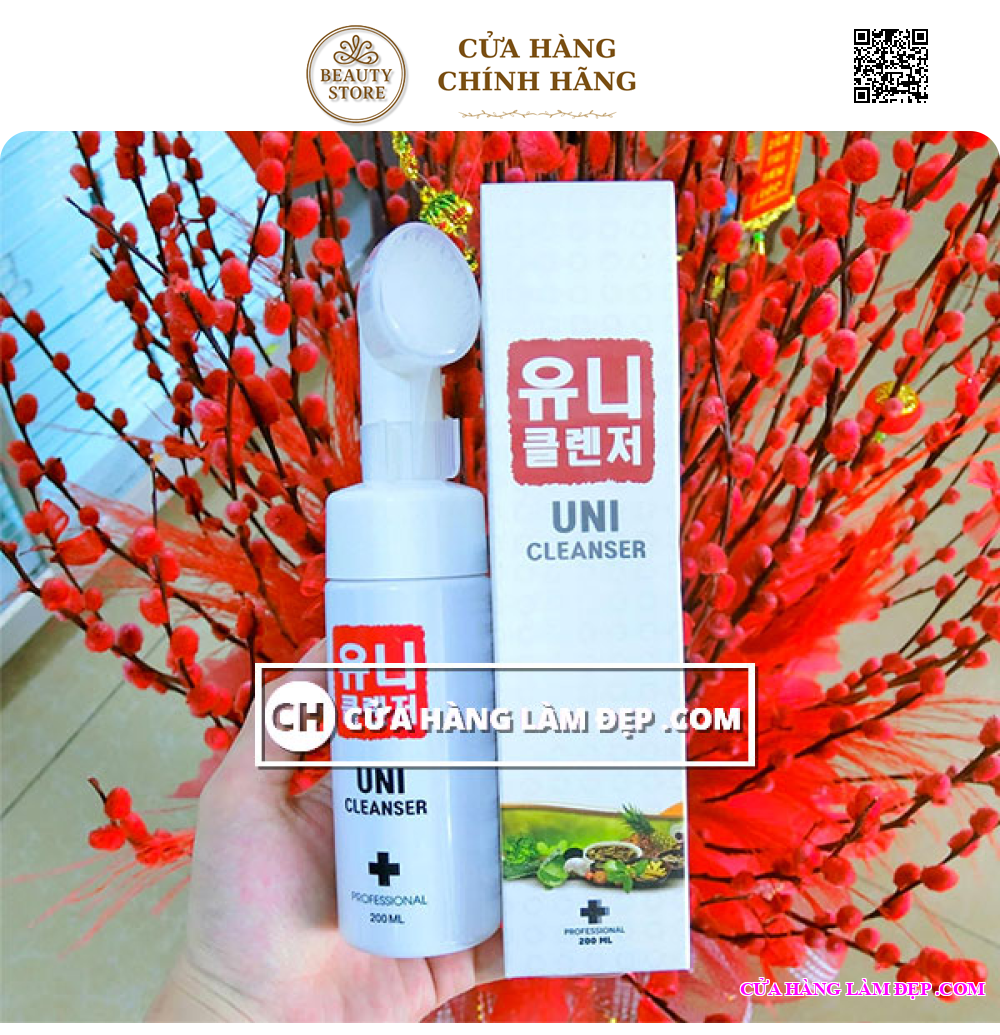 Sữa Rửa Mặt Giảm Mụn Uni Cleanser Hàn Quốc