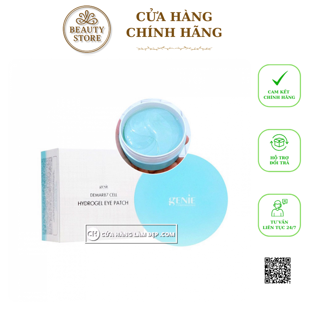 Mặt Nạ giảm Quầng Thâm Mắt Genie Demar87 Cell Hydrogel Eye Patch