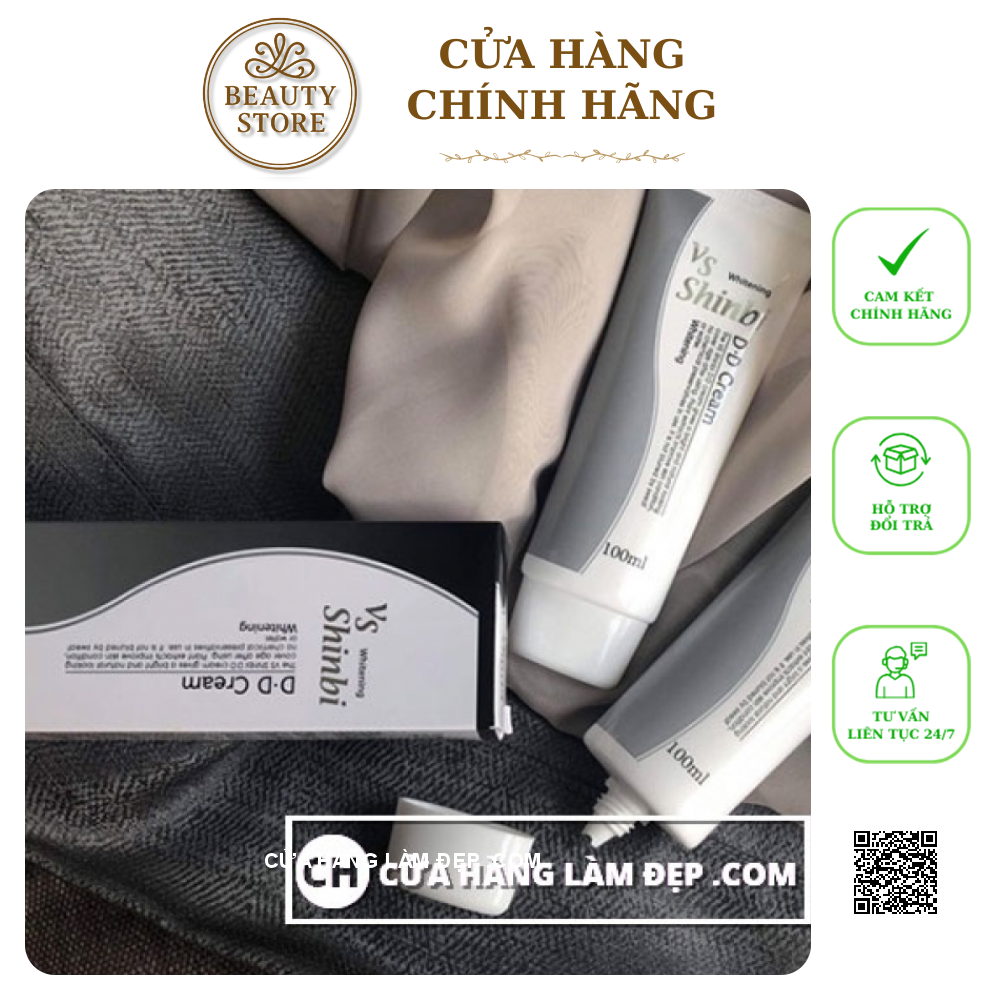 Kem Dưỡng Da Chống Nắng Đa Năng VS Whitening Shinbi DD Cream Body Hàn Quốc