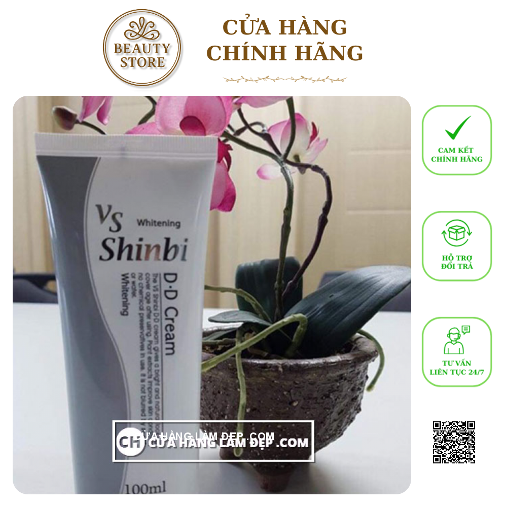 Kem Dưỡng Da Chống Nắng Đa Năng VS Whitening Shinbi DD Cream Body Hàn Quốc