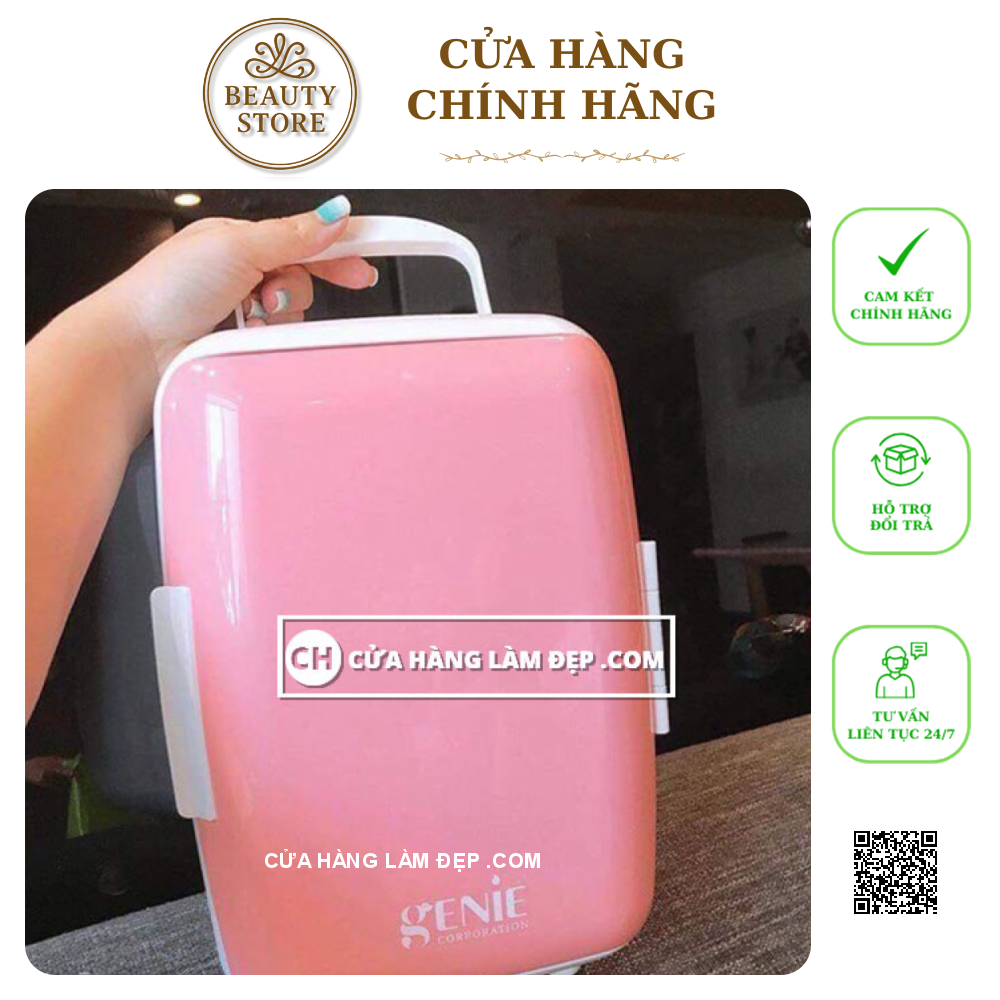 Tủ Lạnh Sóng Âm Genie 6 Lít Bảo Quản Mỹ Phẩm Tối Ưu