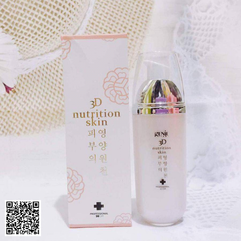 Kem Dưỡng Trắng Da Genie 3D Nutrition Skin Hàn Quốc