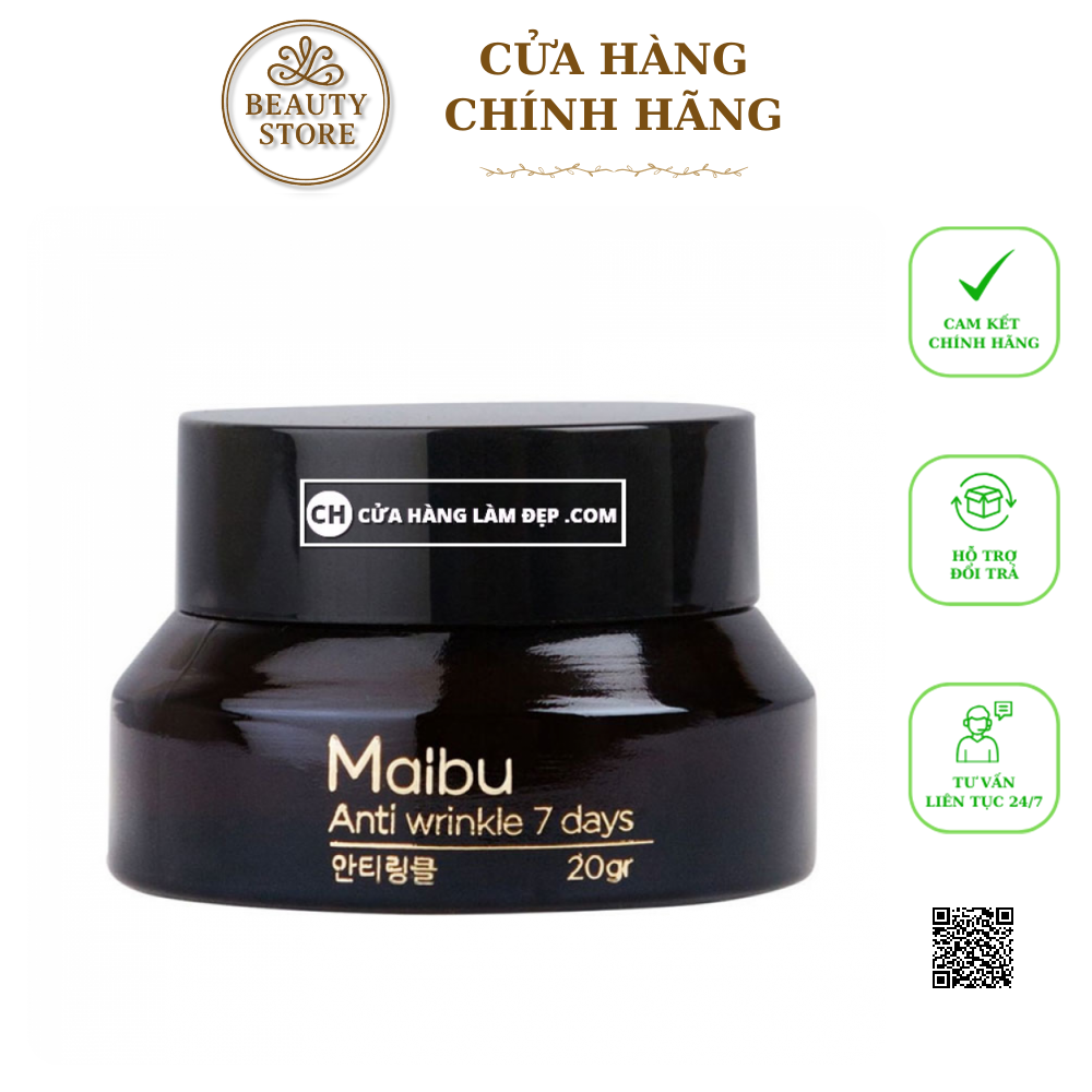 Kem Mờ Nám Genie Maibu Anti Wrinkle 7 Days