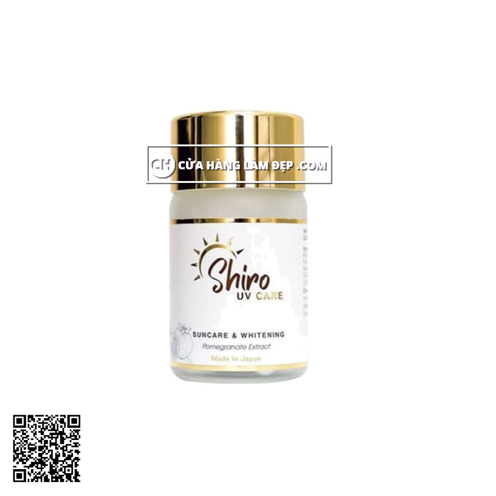 Viên Uống Trắng Da Chống Nắng Shiro UV Care Suncare Whitening