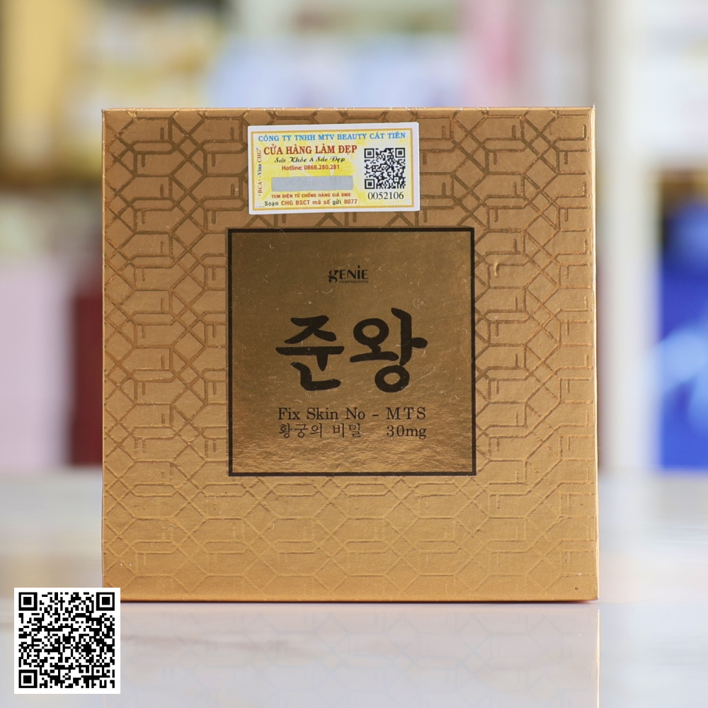 Kem giảm Sẹo Rỗ Đông Y Genie Non Fix Skin MTS Hoàng Cung Hàn Quốc