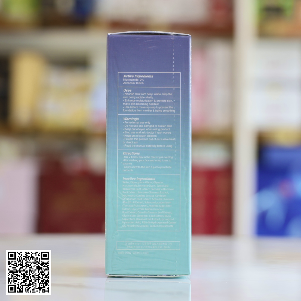 Serum Dưỡng Ẩm Genie Natural Glow Volume Skin Up HA+ Hàn Quốc 30ml