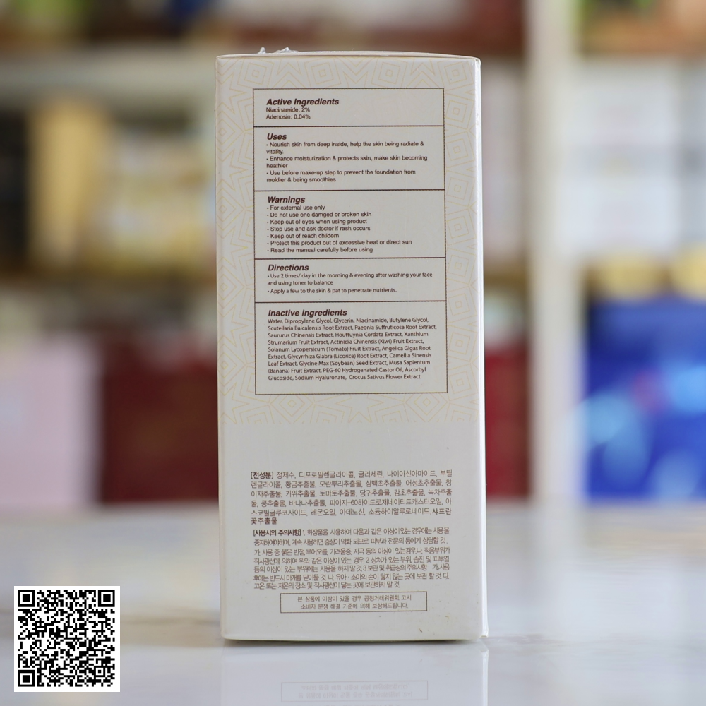 Serum Nhụy Hoa Nghệ Tây Genie Saffron Serum Glow Booster Whitening Age Delay