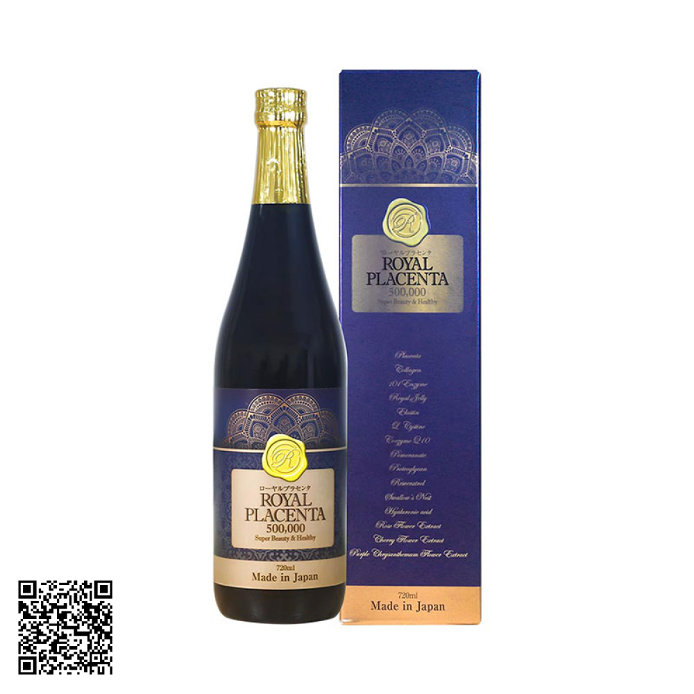 Nước Uống Nhau Thai Royal Placenta 500.000 Nhật Bản 720ml