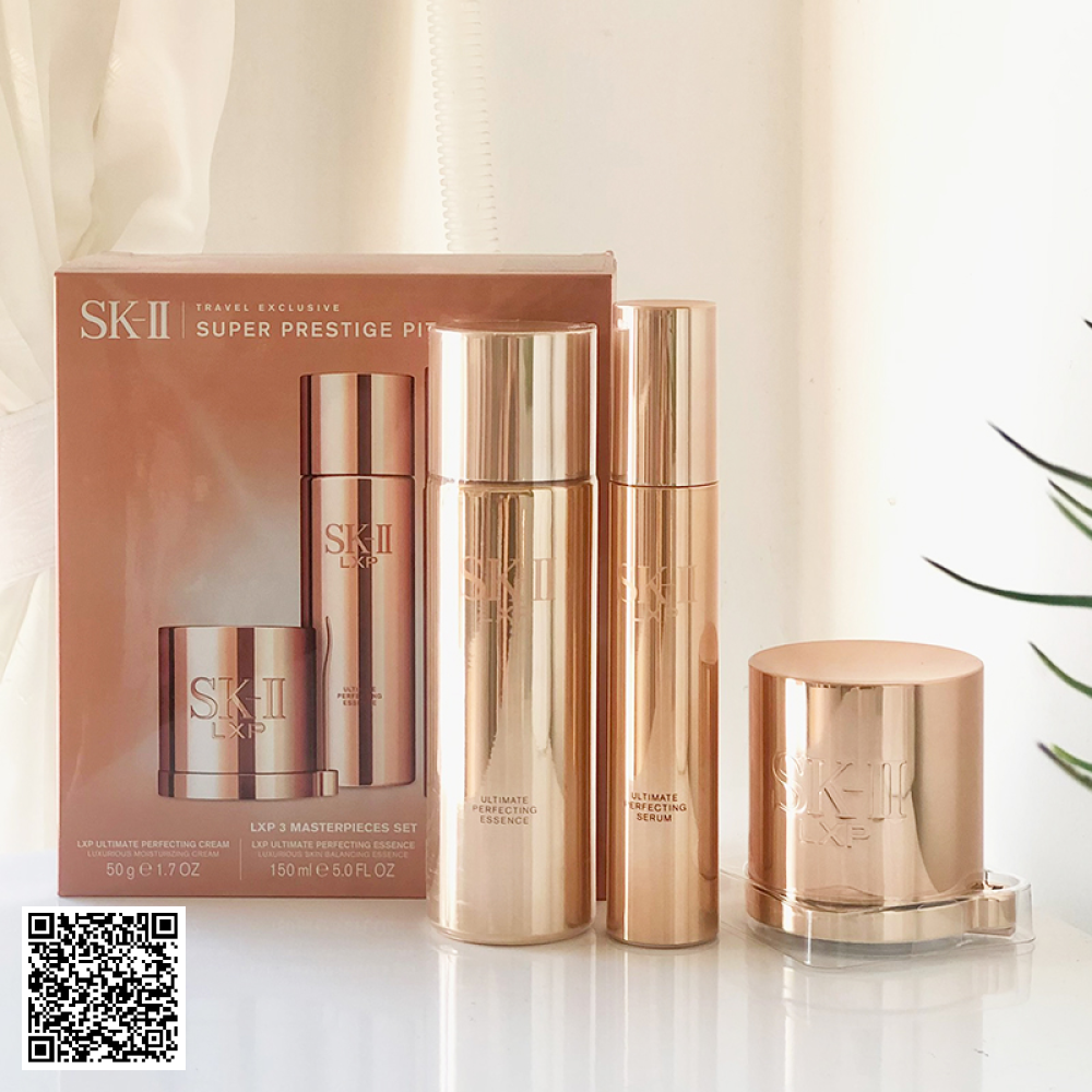 Rẻ Hơn Khi Mua Bộ Dưỡng Da Cao Cấp Dòng LXP SK-II Ultimate Perfecting 3 Sản Phẩm.