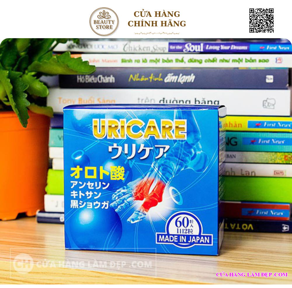 Viên Uống Hỗ Trợ Giảm Đau Khớp Do Gout Uricare Jpanwell