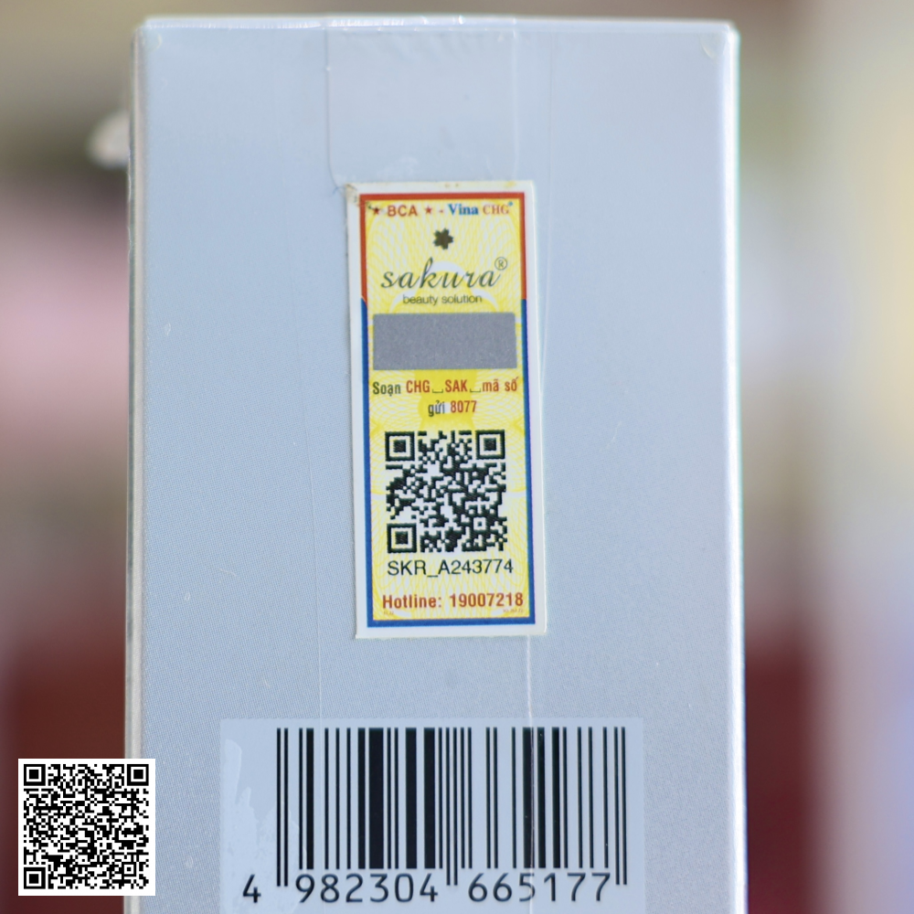 Serum Dưỡng Da Trắng Sáng, Giảm Các Dấu Hiệu Lão Hóa Sakura Concentrated Brightening Serum Từ Nhật Bản