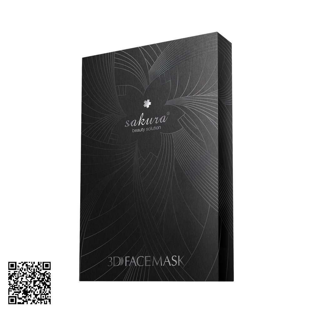 Mặt Nạ Nâng Cơ, Cấp Ẩm Và Làm Sáng Da Sakura 3D Face Mask