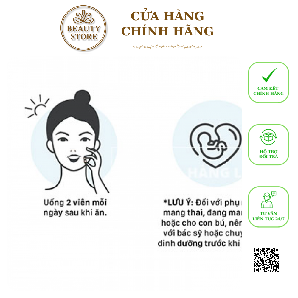 Viên Uống Giảm Mụn, Xóa Tan Sẹo Thâm Sakura Acnepill