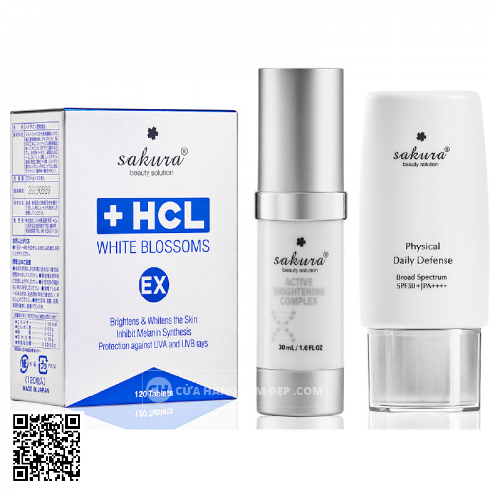 Bộ Sản Phẩm Mờ Nám Chuyên Sâu Sakura