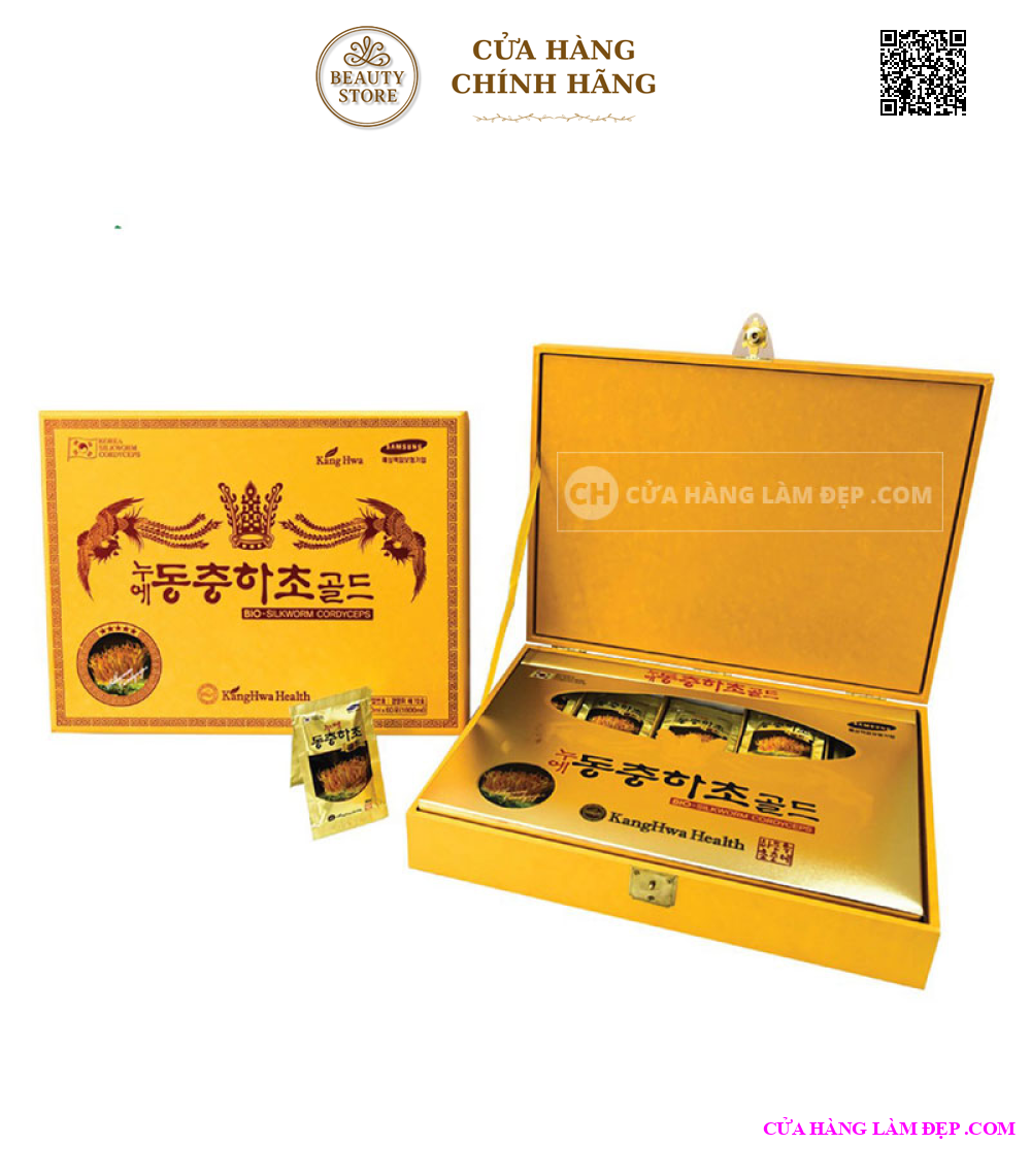 Nước Đông Trùng Hạ Thảo Kanghwa Bio-Silkworm Cordyceps