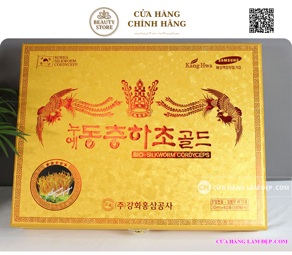 Nước Đông Trùng Hạ Thảo Kanghwa Bio-Silkworm Cordyceps